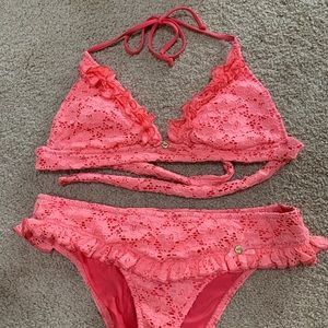 Betsey Johnson Bikini L EUC